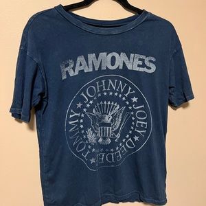 American Eagle Ramones t-shirt. Navy blue. Size Small.